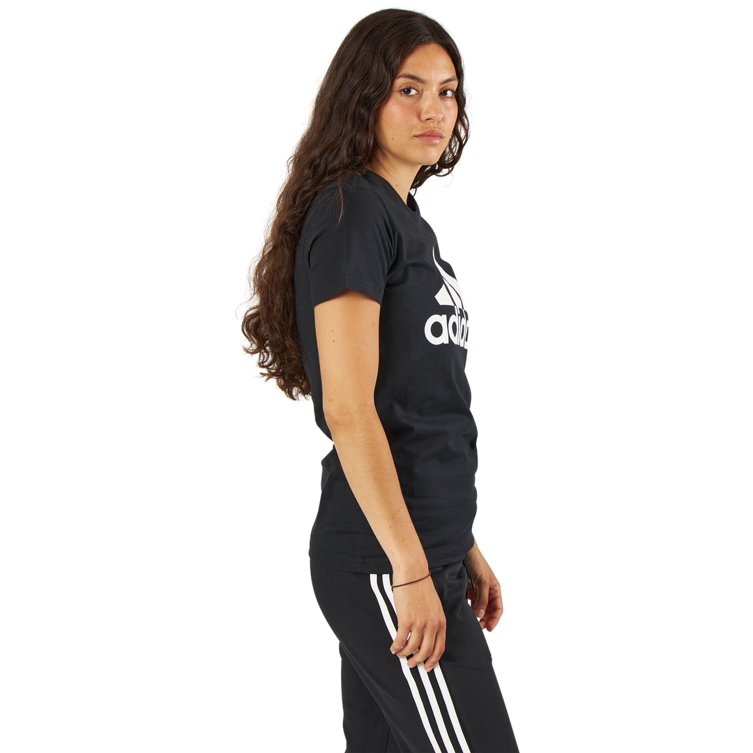 W Badge Of Sport Cotton Tee - Regular Fit Black