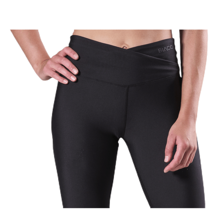 Spirit Wrap Tights Black