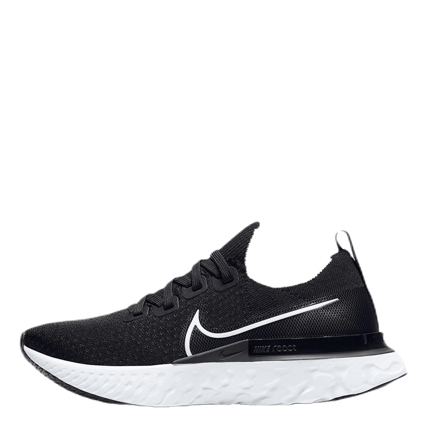 Epic react sales flyknit black mens