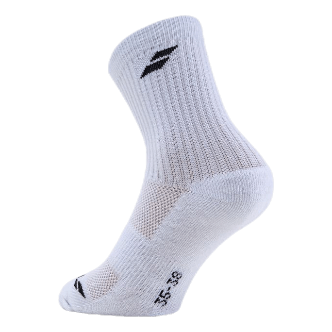 3 Pairs Pack white