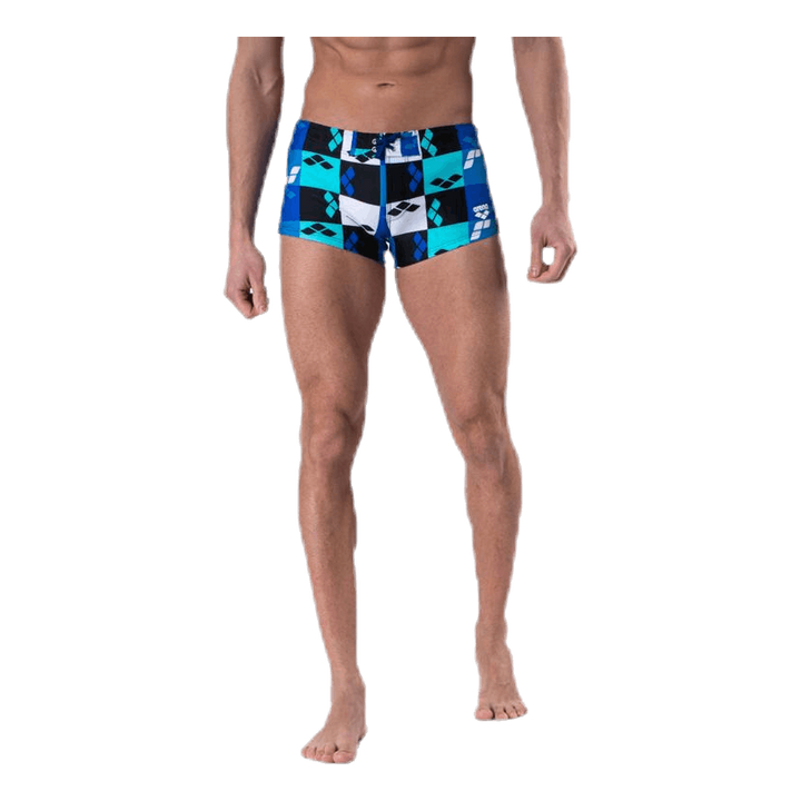 Factory Low Waist Short Blue