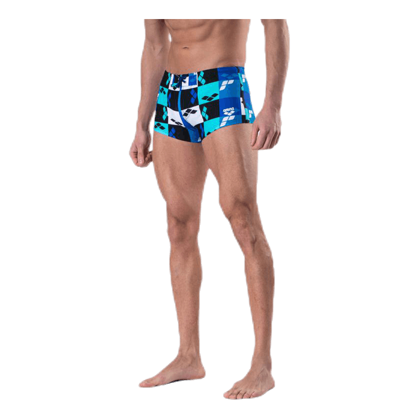 Factory Low Waist Short Blue