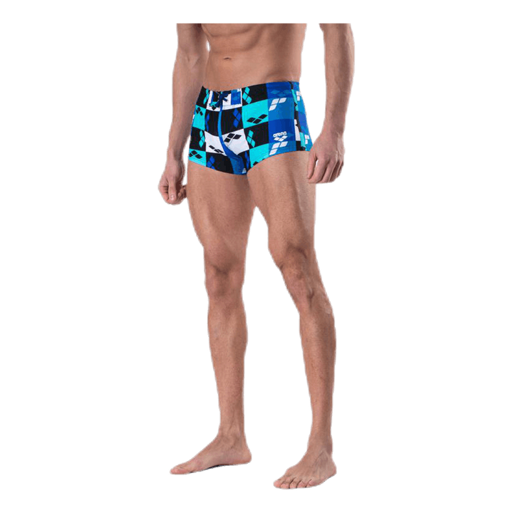 Factory Low Waist Short Blue