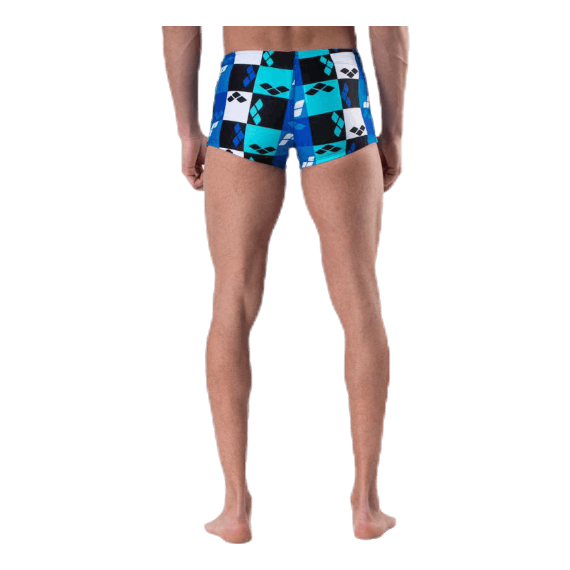 Factory Low Waist Short Blue