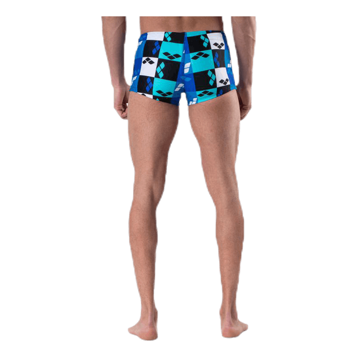 Factory Low Waist Short Blue