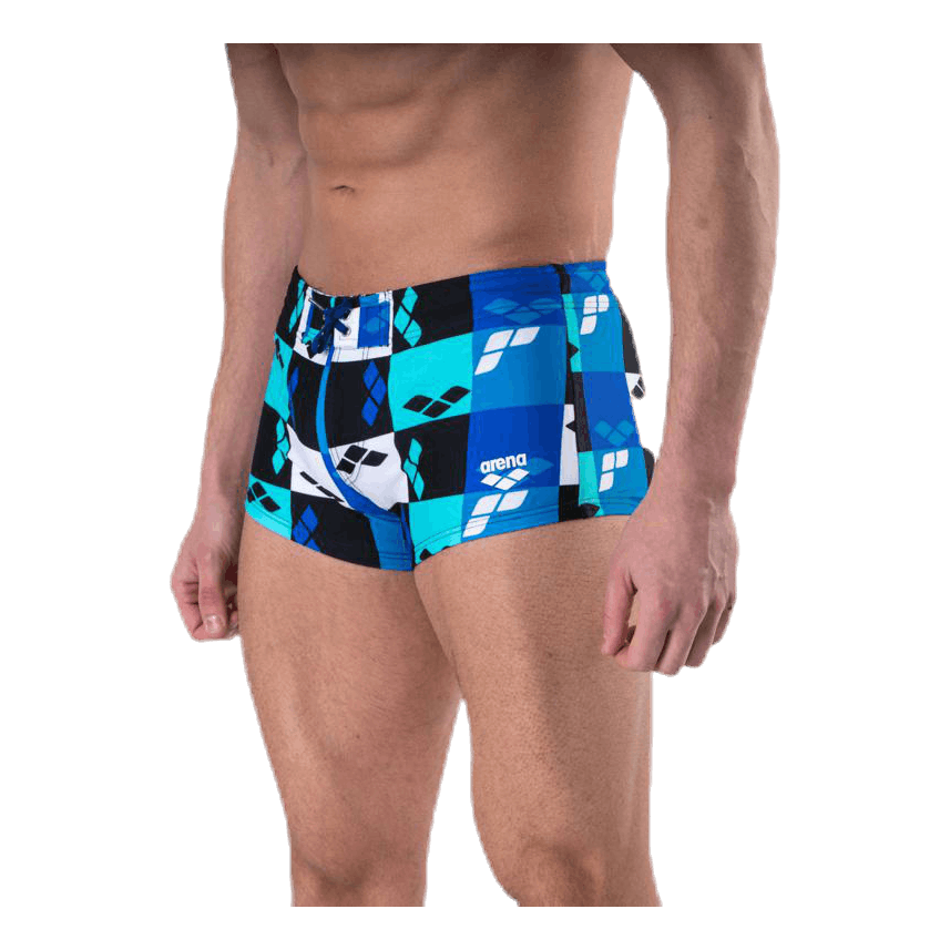 Factory Low Waist Short Blue