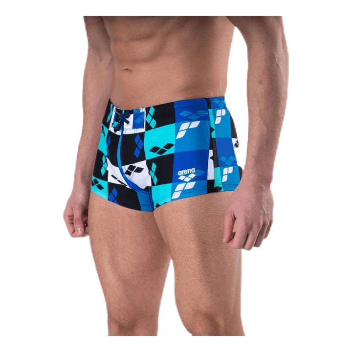 Factory Low Waist Short Blue