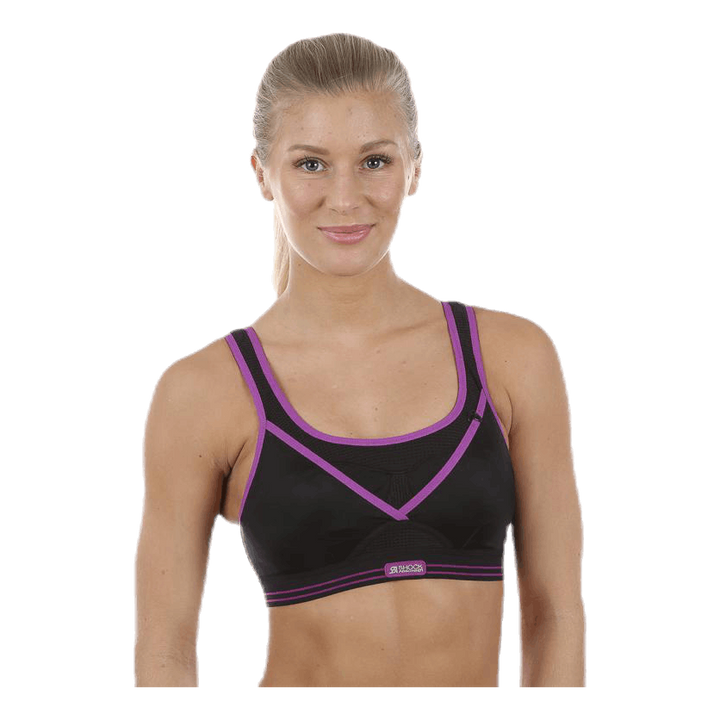 Ultimate Gym Bra Purple/Black