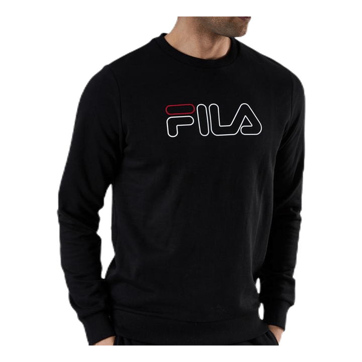 Liam Crew Sweat Black