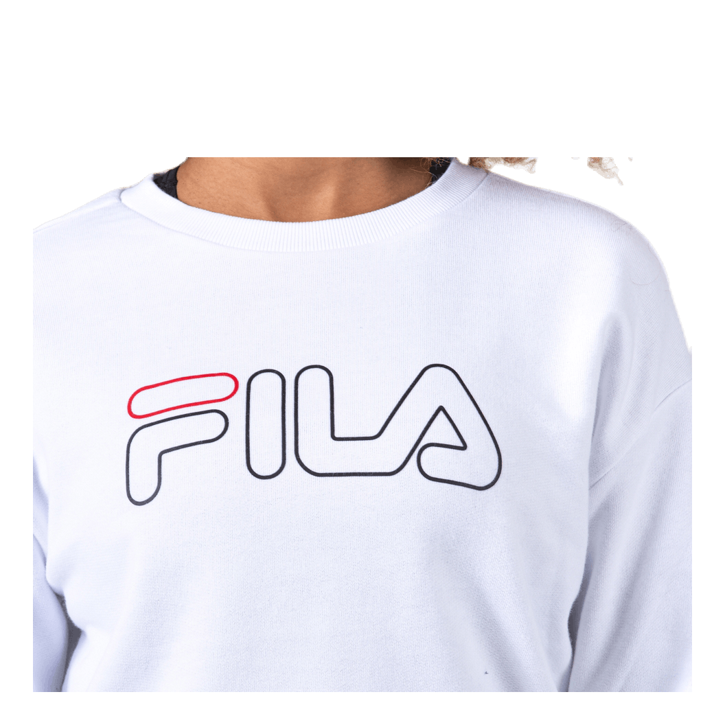 Lara Crew Sweat White