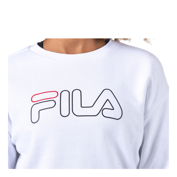 Lara Crew Sweat White