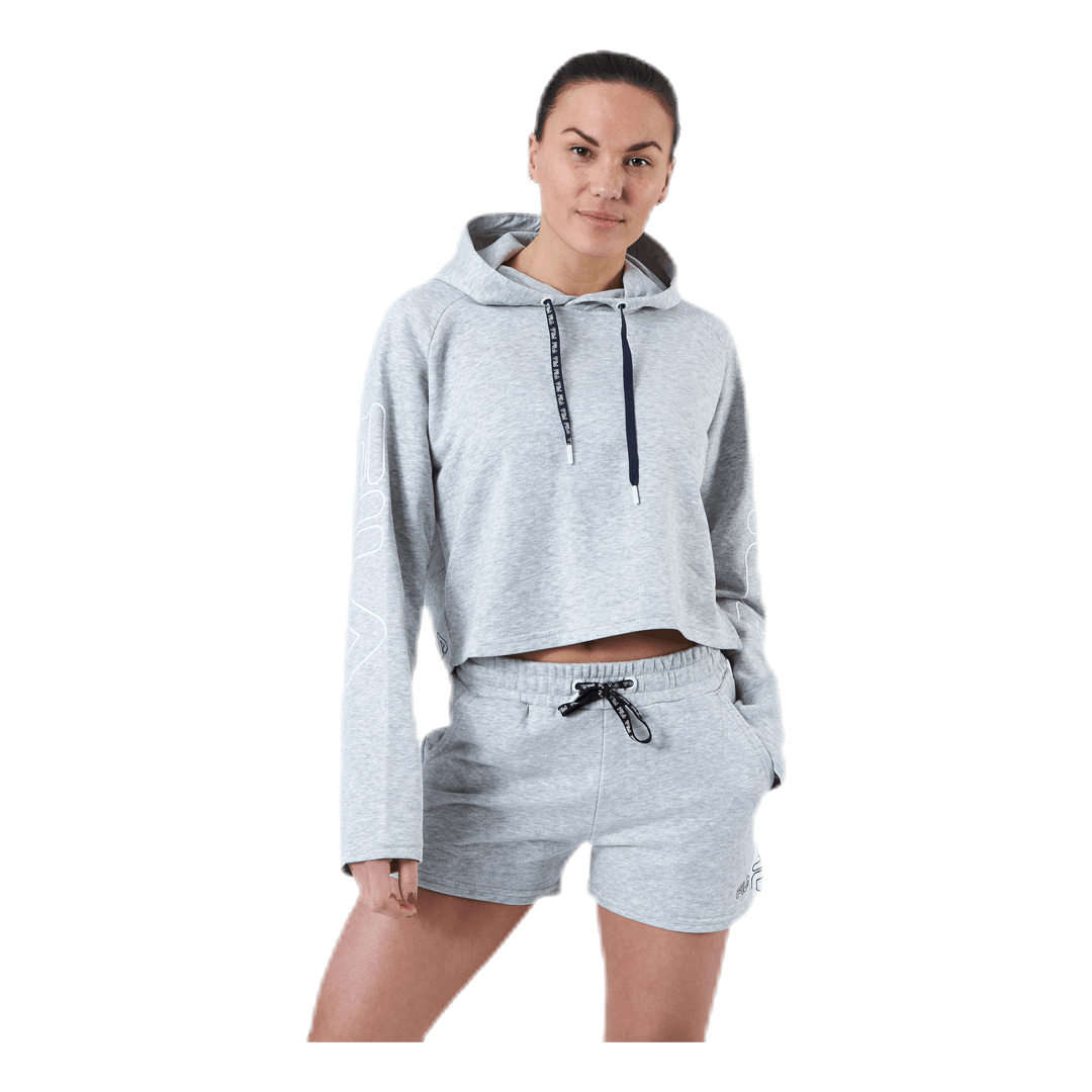 Leanna Cropped Hoody Grey