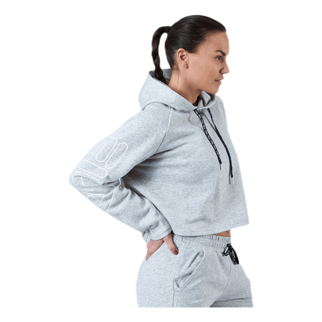 Leanna Cropped Hoody Grey