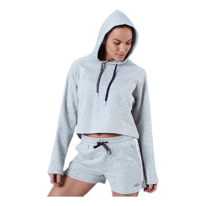 Leanna Cropped Hoody Grey