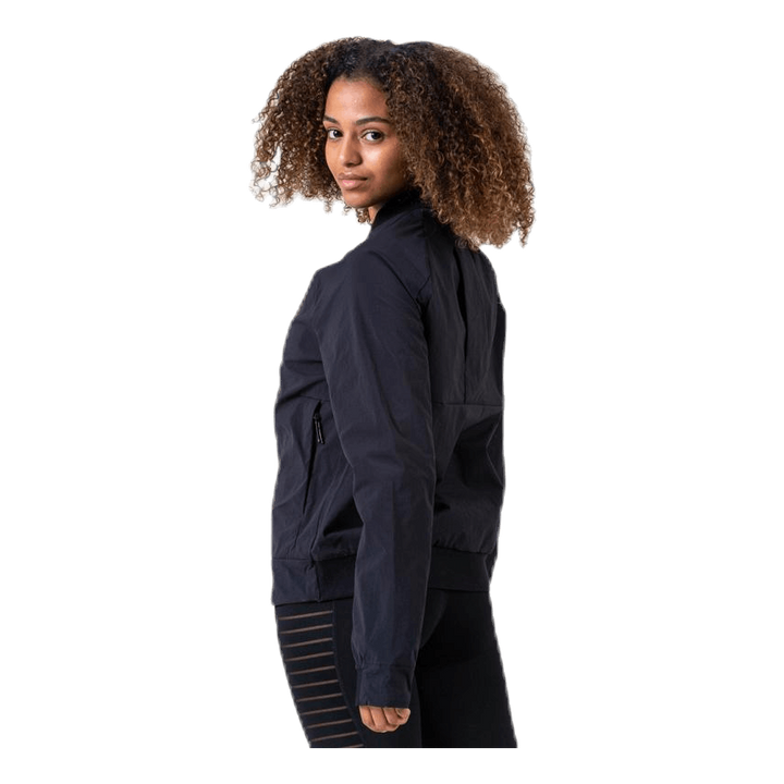 Bomber Jacket White/Black