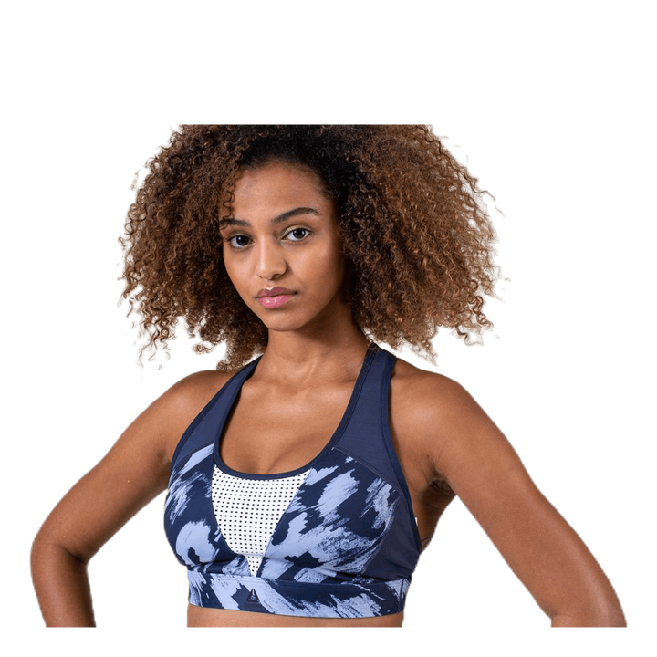 Les Mills Hero Racer Bra Blue/White