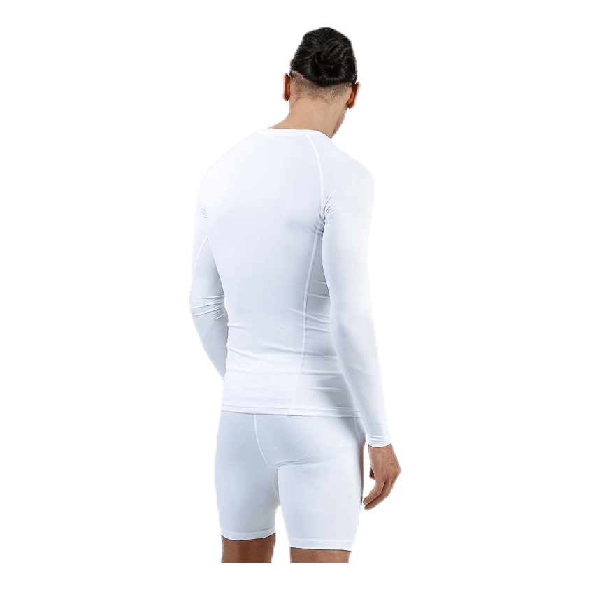 LIGA Baselayer Tee LS White