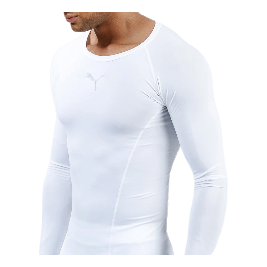 LIGA Baselayer Tee LS White
