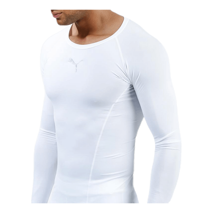LIGA Baselayer Tee LS White