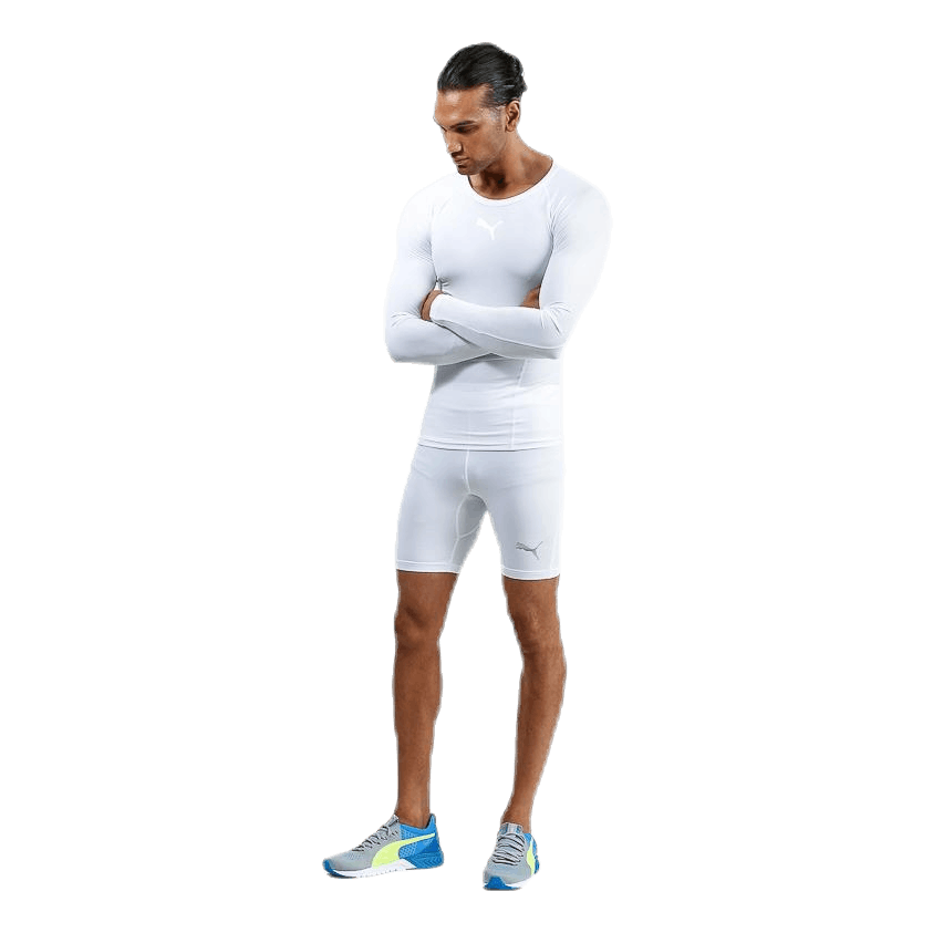 LIGA Baselayer Tee LS White