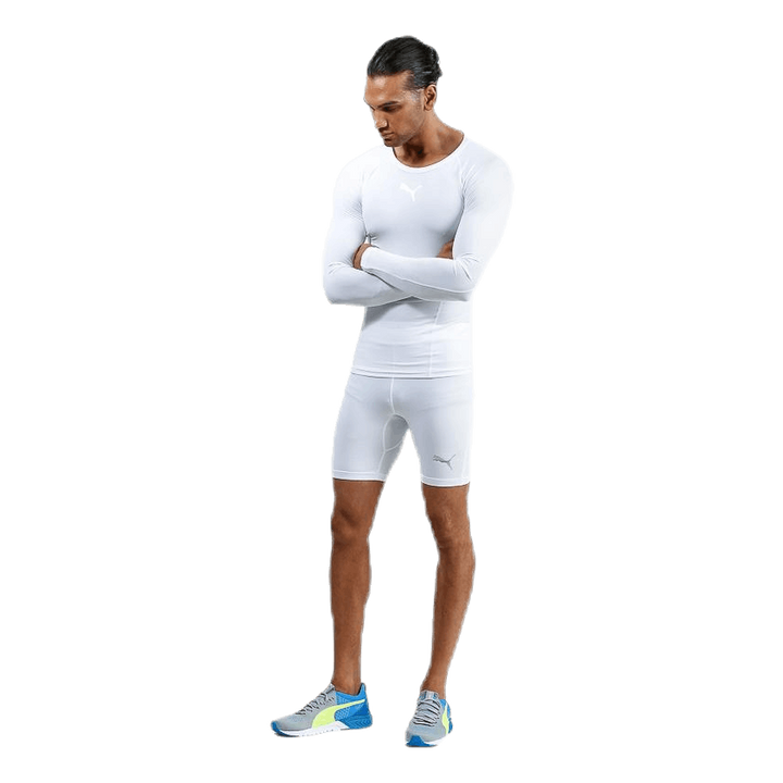 LIGA Baselayer Tee LS White