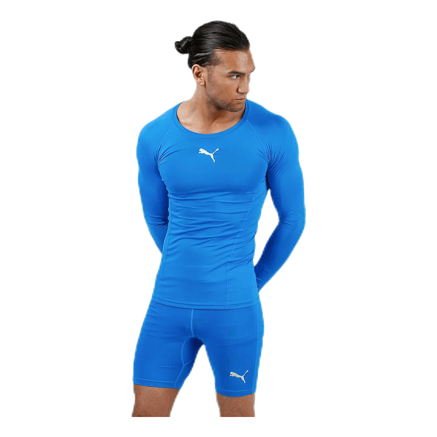 LIGA Baselayer Tee LS Blue