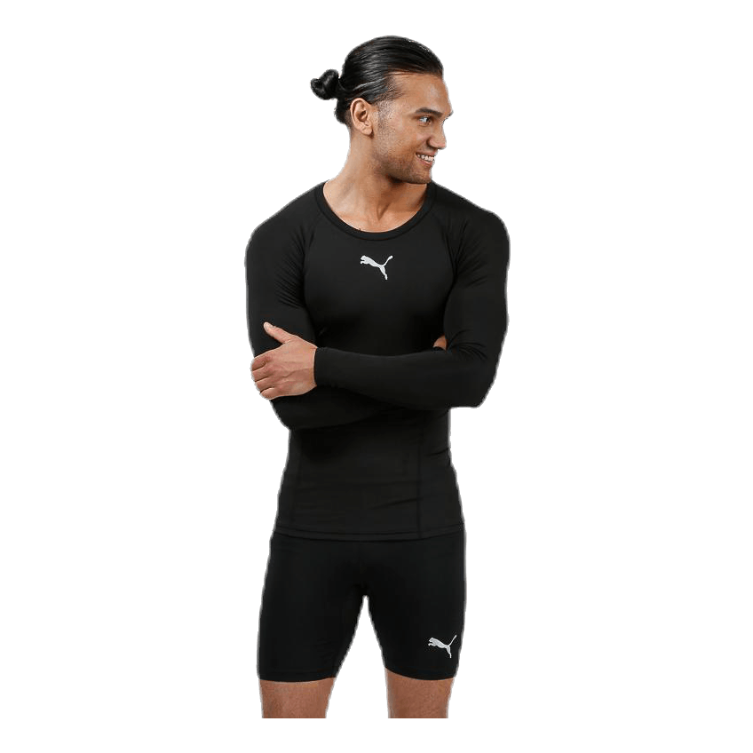 LIGA Baselayer Tee LS Black