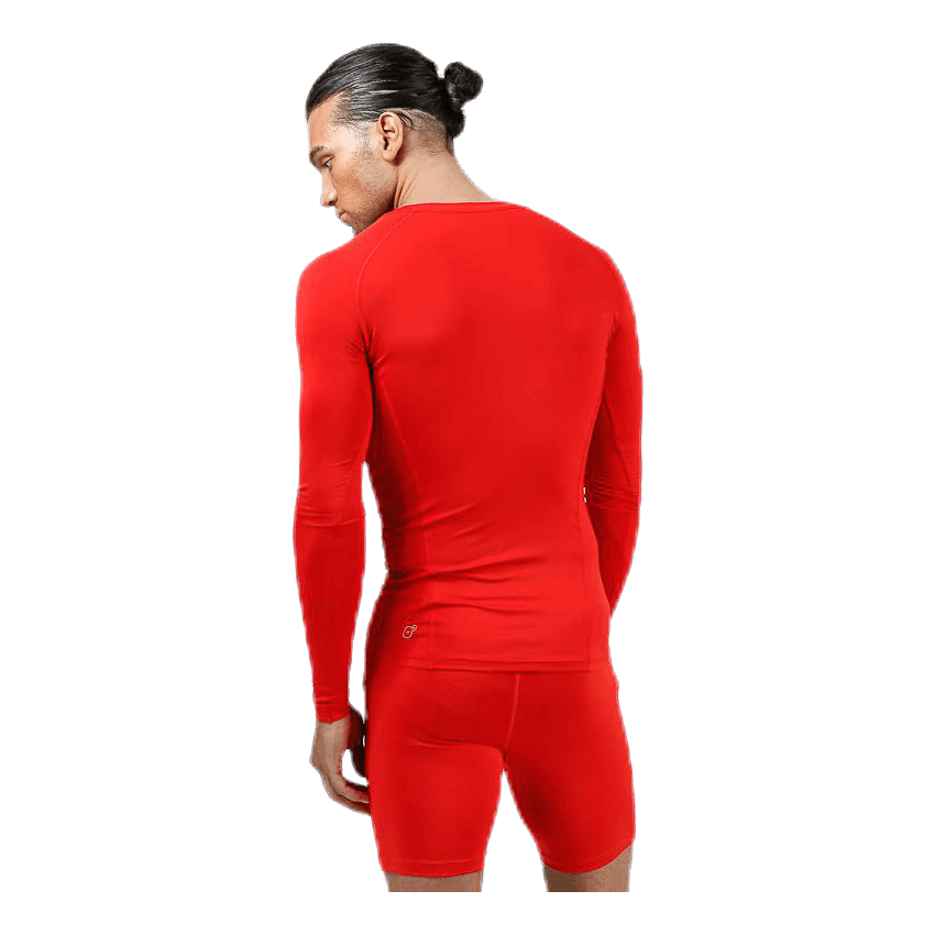 LIGA Baselayer Tee LS Red