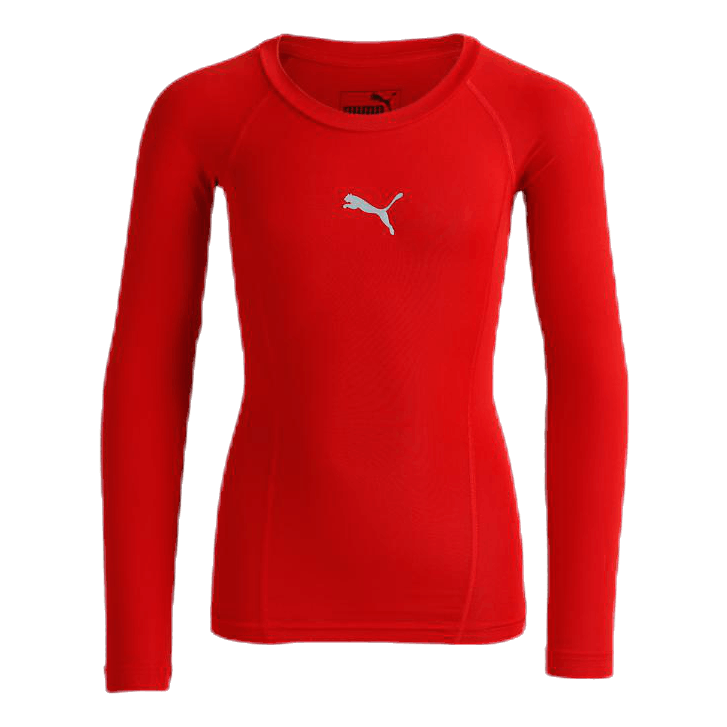 LIGA Baselayer Tee LS Junior Red