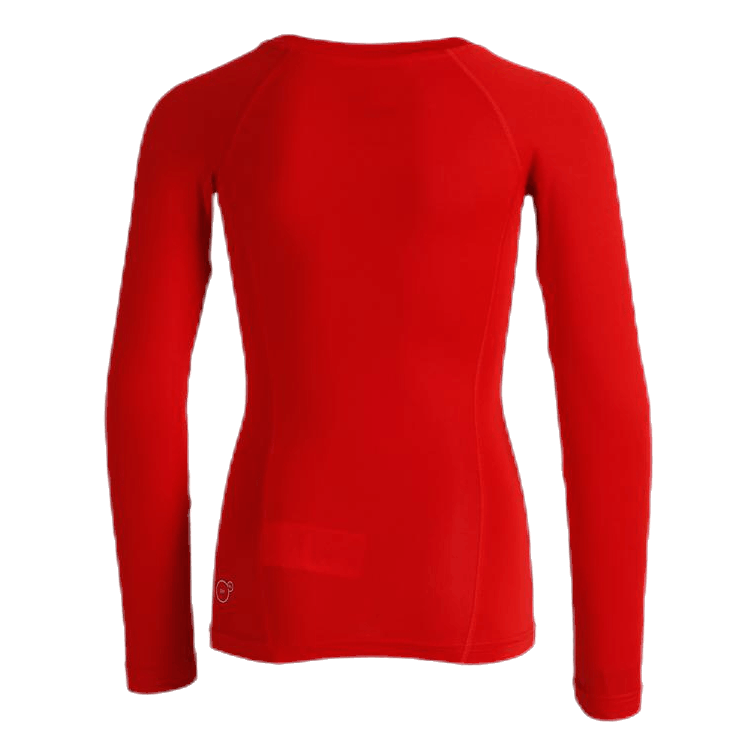 LIGA Baselayer Tee LS Junior Red