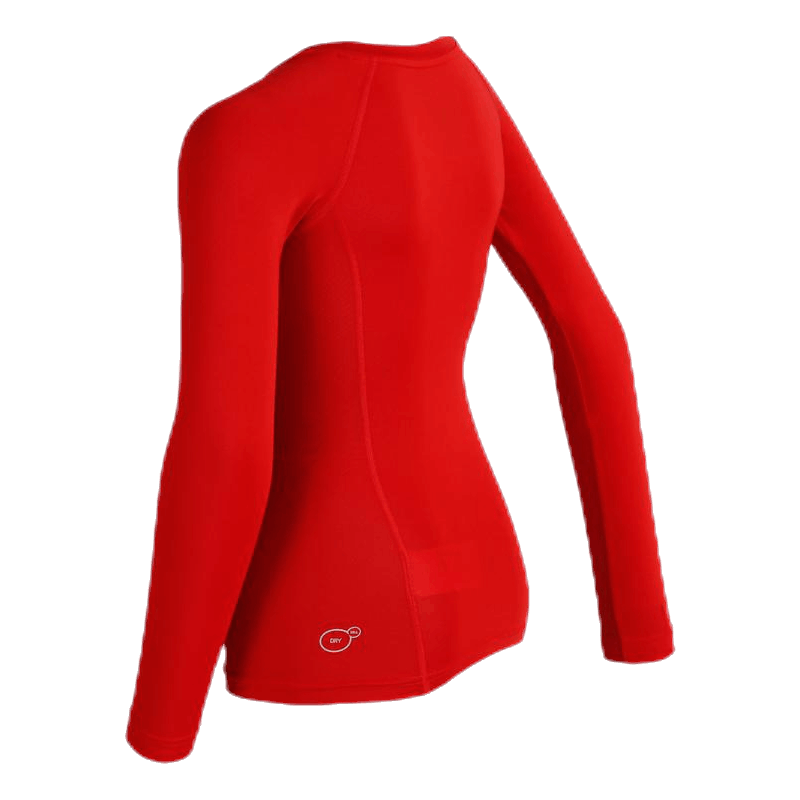 LIGA Baselayer Tee LS Junior Red
