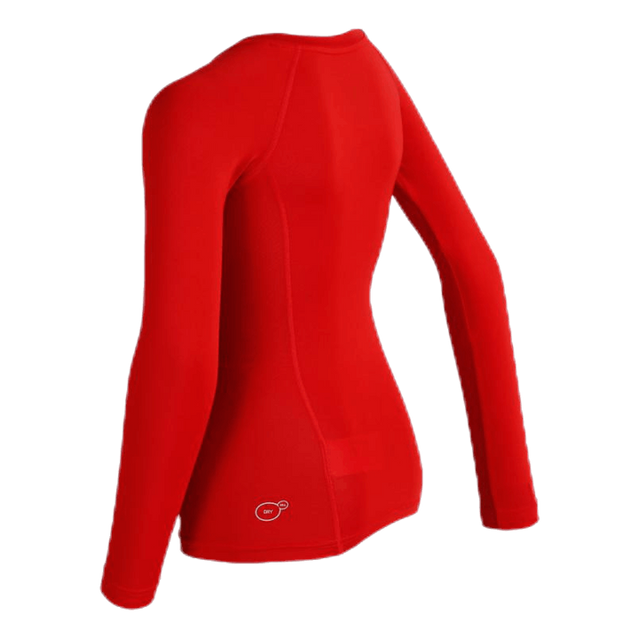 LIGA Baselayer Tee LS Junior Red