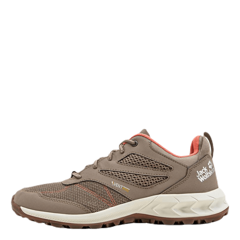 Jack Wolfskin Woodland Vent Low Pink Grey Sportamore