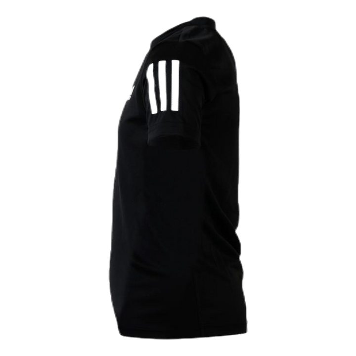Club 3 Stripes Tee Youth Black