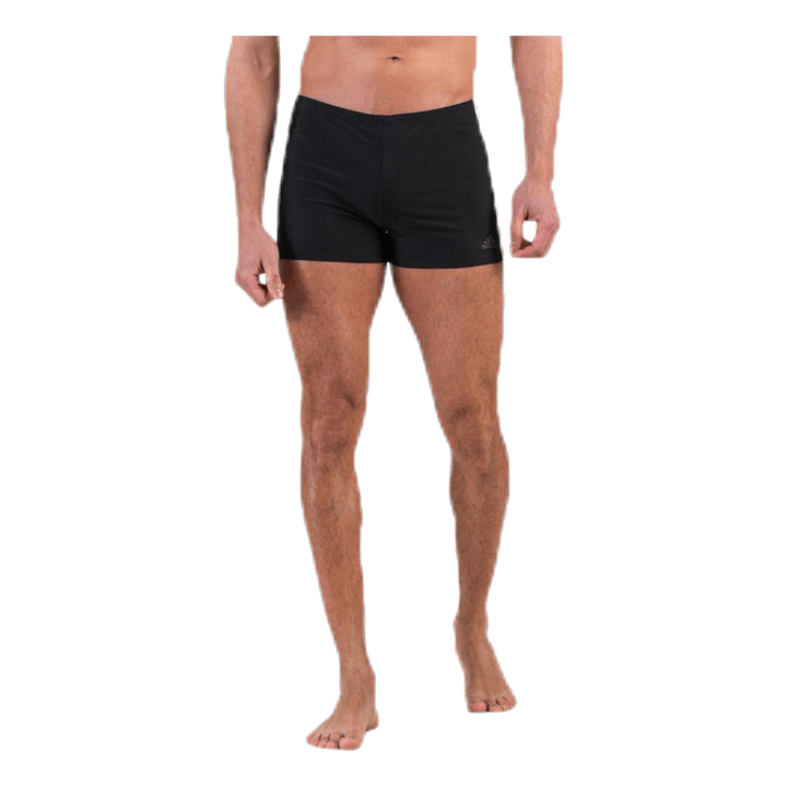 Fitness 3 Stripes Swim Boxer Black / White