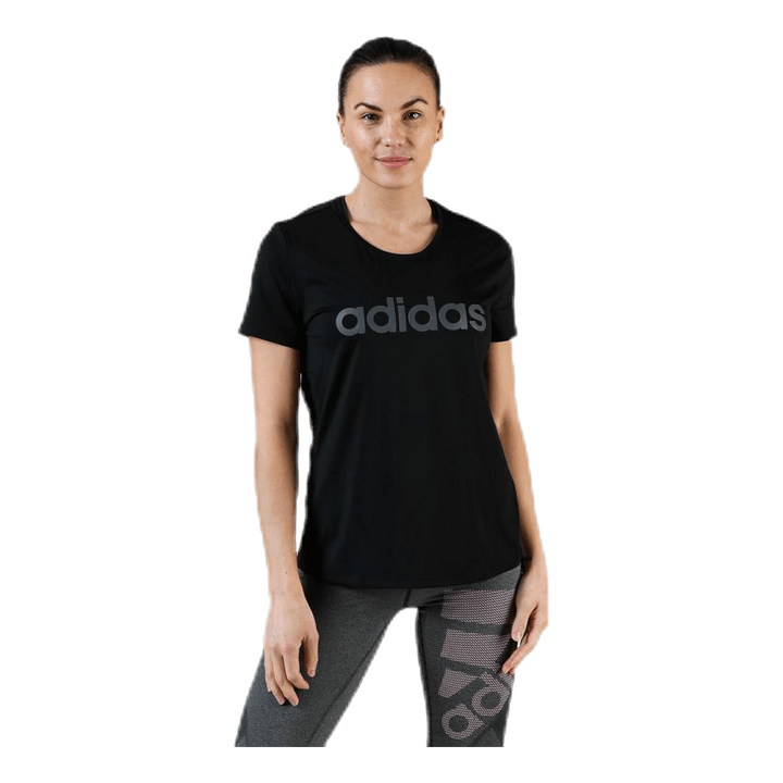 Women D2M Logo T-Shirt Black / Grey Six
