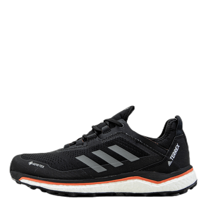 Terrex Agravic Flow GORE-TEX Trail Running Shoes Core Black / Grey Four / Signal Pink / Coral