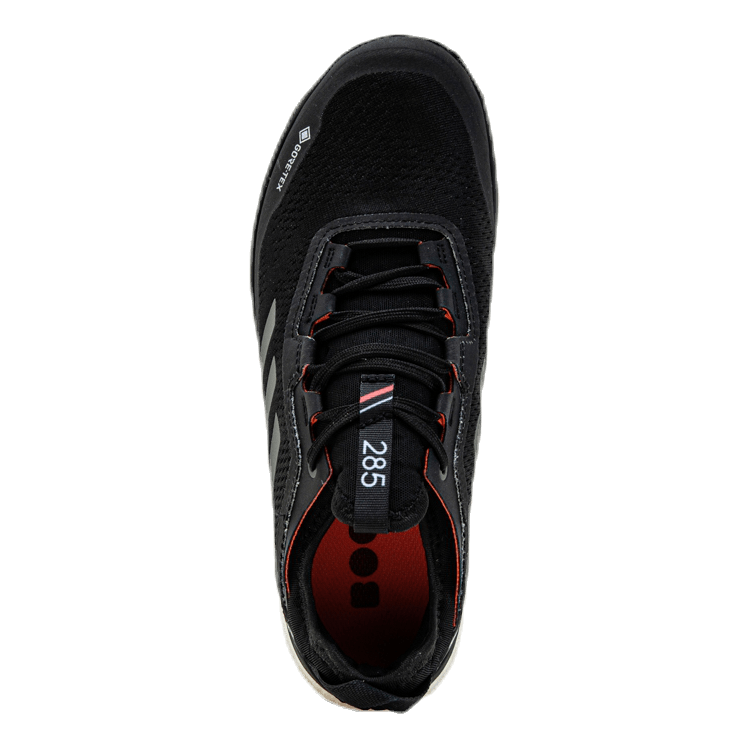 Terrex Agravic Flow GORE-TEX Trail Running Shoes Core Black / Grey Four / Signal Pink / Coral