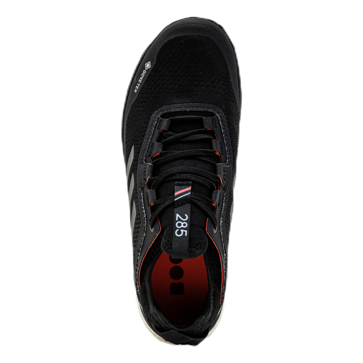 Terrex Agravic Flow GORE-TEX Trail Running Shoes Core Black / Grey Four / Signal Pink / Coral