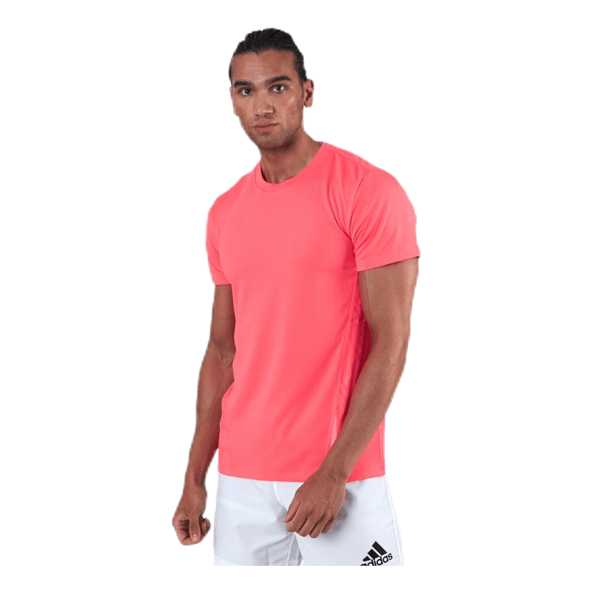 adidas Aero 3S Tee Pink/Red – Sportamore.com
