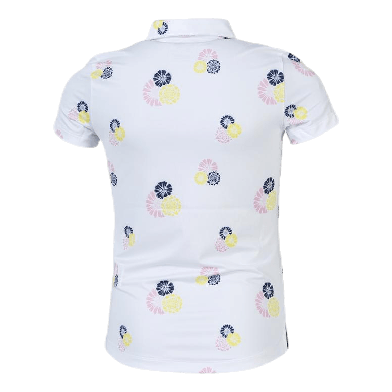Girls Blossom Polo White