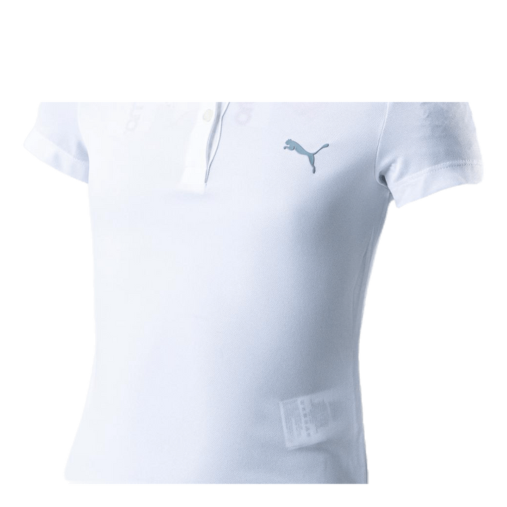 Girls Essential Polo White