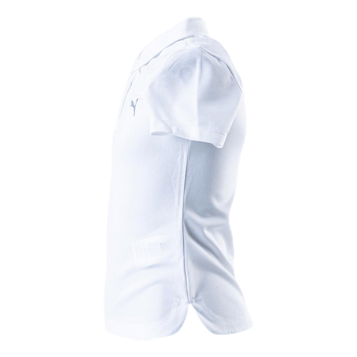 Girls Essential Polo White