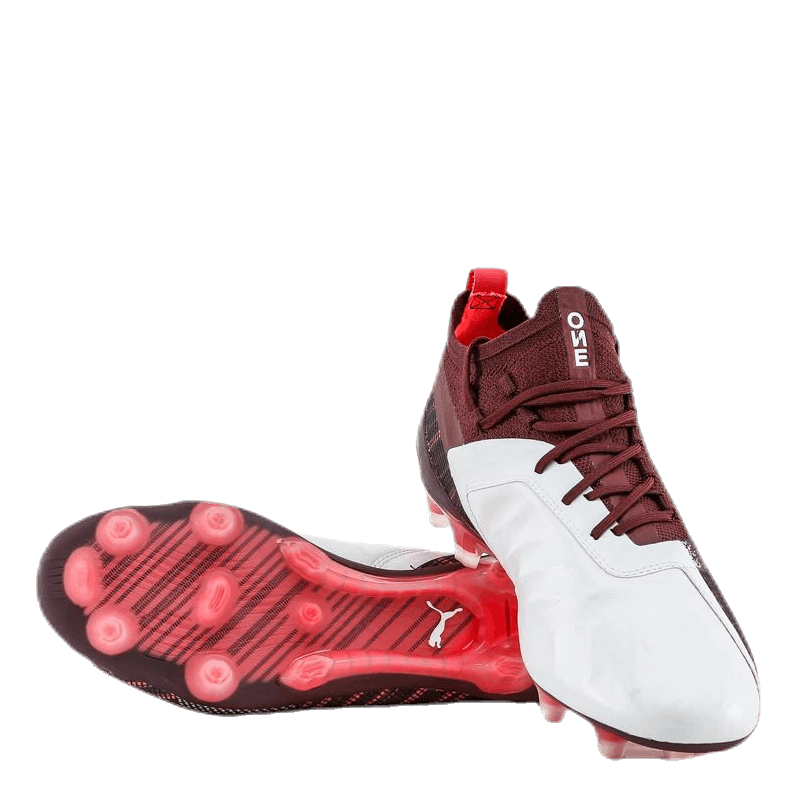 Puma One 5.1 FG/AG Wns White/Red