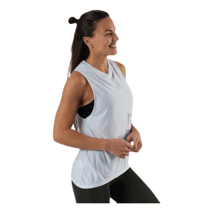 SH Gaphic Muscle Tank White