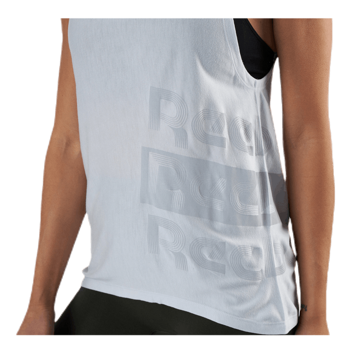 SH Gaphic Muscle Tank White