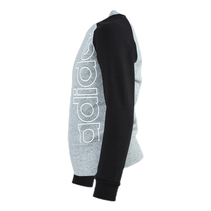 Logo Crew Sweatshirt Junior Black/Grey