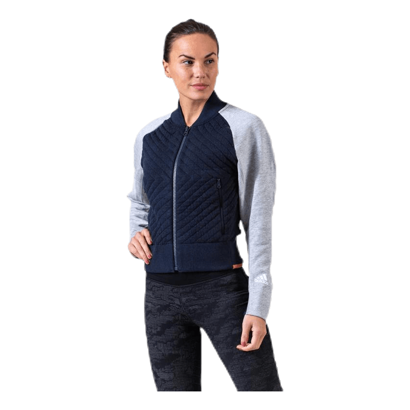 W VRCT JKT HB Blue/Grey