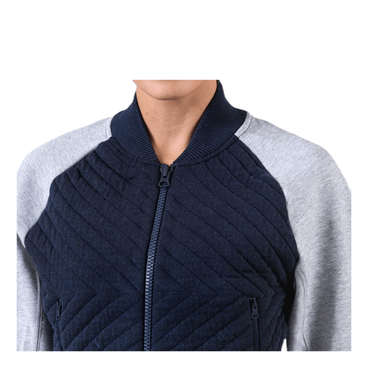 W VRCT JKT HB Blue/Grey