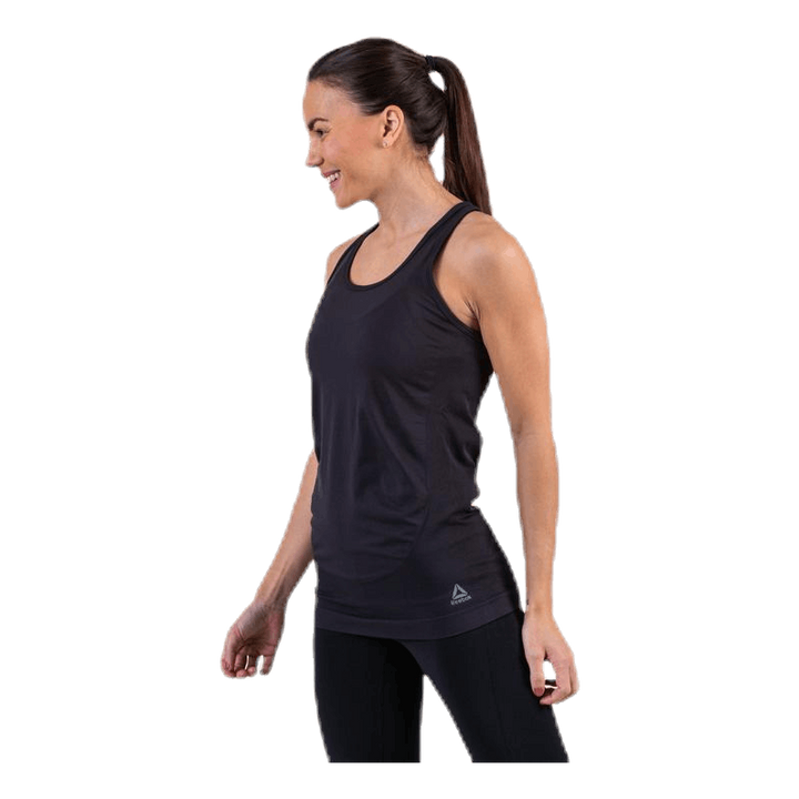 Seamless Maternity Tank Black